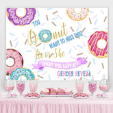 Lofaris Lovely And Colorful Donuts Themed Baby Shower Backdrop